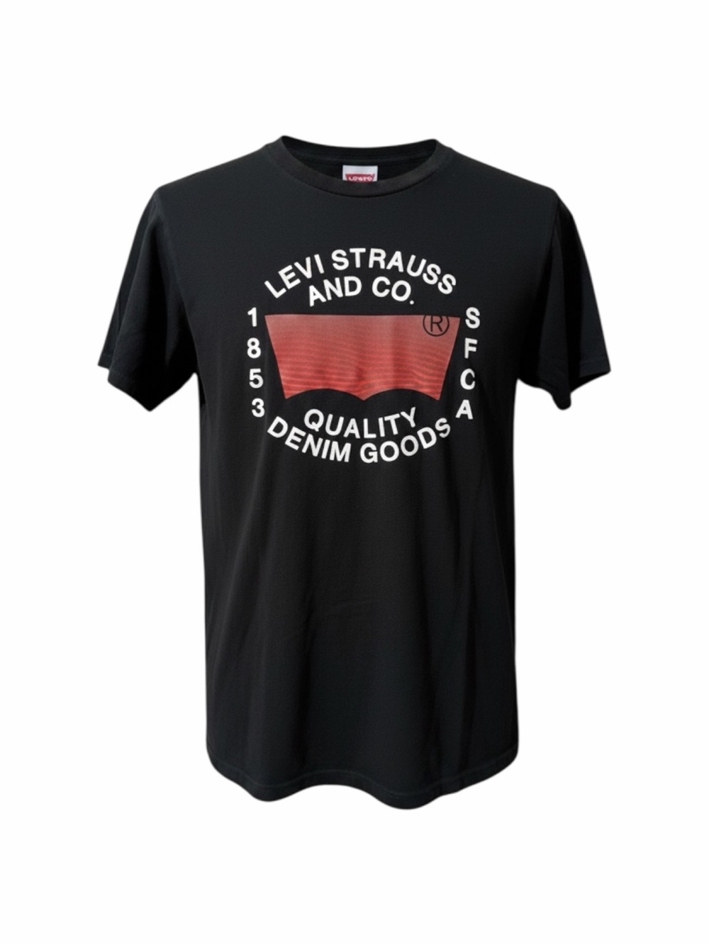 Levi's Black and Red Graphic Tee